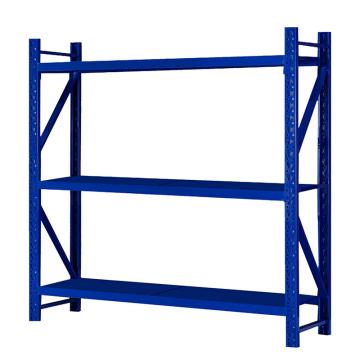 Raxwell 层板货架主架，3层，200kg，尺寸(长×宽×高mm)：1500×600×2000，蓝色，安装费另询