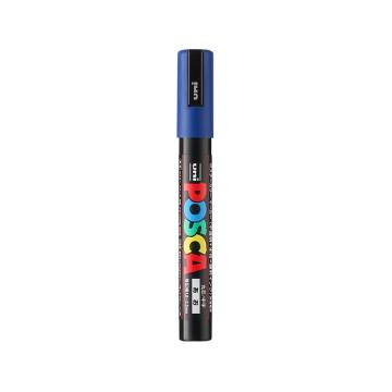 UNI/三菱 POSCA马克笔，蓝色 PC-5M 2.5mm（海报广告记号笔） 10支/盒 单位：支