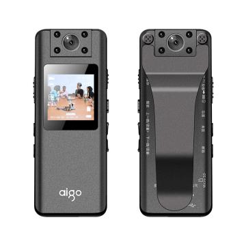aigo/爱国者 执法记录仪，DSJ-S11 64g 高清内存可扩展红外夜视随身摄像视音频记录仪