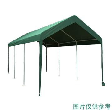 SAFEWARE/安赛瑞 户外遮阳防雨棚，四面带围布墨绿，宽3米x长6米，460081
