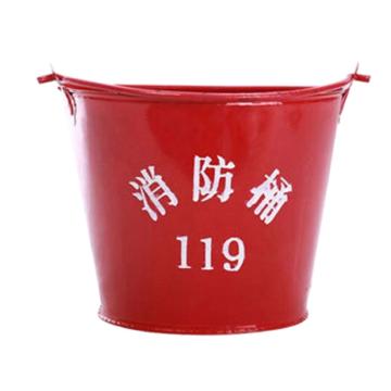 SAFEWARE/安赛瑞 消防桶，20412红色粉末喷涂钢板，半圆形，1个