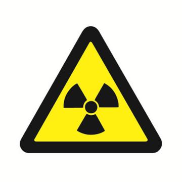 SAFEWARE/安赛瑞 GB安全警示标签-当心电离辐射，边长50mm ，32624，10片/包