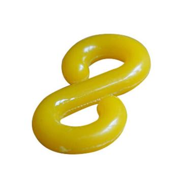 SAFEWARE/安赛瑞 塑料链条S扣（80个装）黄色小号,路锥连接链条扣,隔离链条S扣,路障锥链接件,10548