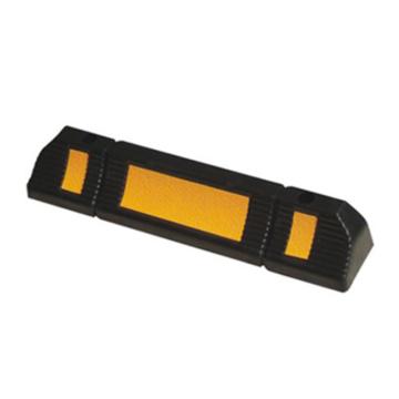 SAFEWARE/安赛瑞 反光车轮定位器，优质原生橡胶，黄色反光，含安装配件，600×120×100mm，14470，2个/套
