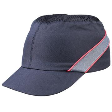 DELTAPLUS/代尔塔 运动安全帽，102150，轻型透气防撞 黑色 帽檐5cm，20顶/箱