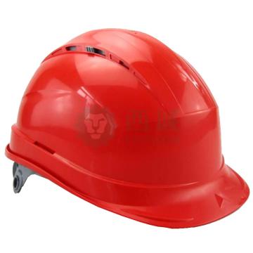 DELTAPLUS/代尔塔 安全帽，102012-RO，抗紫外线安全帽 红 插片式（不含下额带）