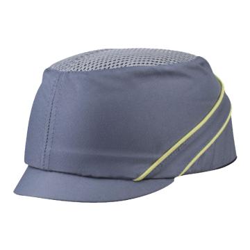 DELTAPLUS/代尔塔 运动安全帽，102130，轻型透气防撞 灰色 帽檐3cm，20顶/箱