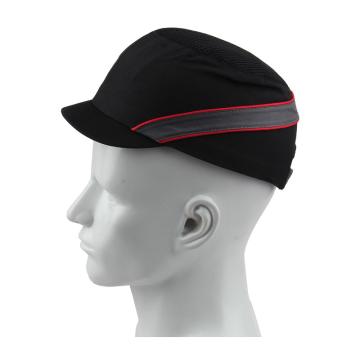 DELTAPLUS/代尔塔 运动安全帽，102130，轻型透气防撞 黑色 帽檐3cm，20顶/箱