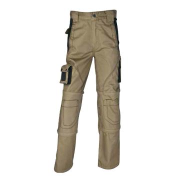 DELTAPLUS/代尔塔 多功能裤，405333-L，MSPAN 马克系列 长裤7分裤短裤三合一 米色