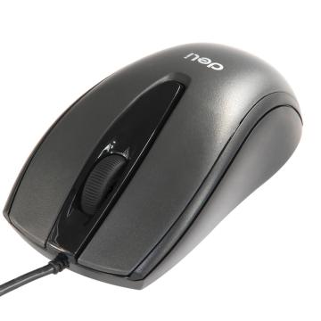 Deli/得力 有线鼠标，3716有线鼠标 笔记本/电脑USB办公鼠标