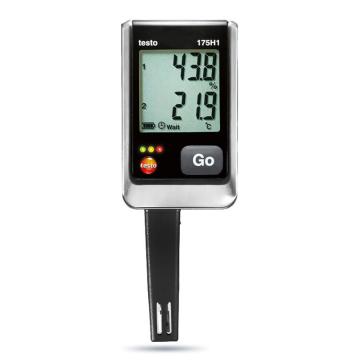 Testo/德图 温湿度记录仪，2通道， 带外置传感器，testo 175-H1，订货号：0572 1754
