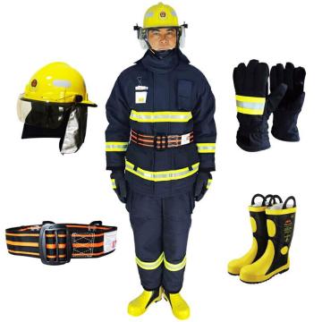 DONGAN/东安 14式消防员灭火救援防护服五件套，（衣服/头盔/手套/腰带/靴），3C认证，用于实战，180，42码