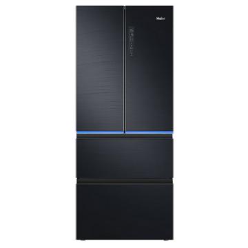Haier/海尔 411L四门法式多门冰箱，BCD-411WDSKU1，风冷无霜，智能双变频，一级能效
