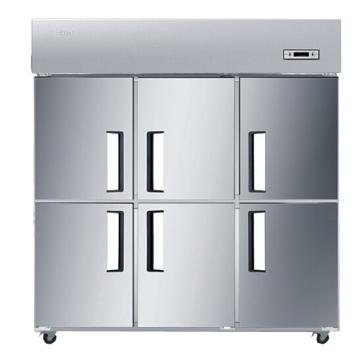 Haier/海尔 立式六门三藏三冻商用厨房大冰箱，SL-1450C3D3，1450L