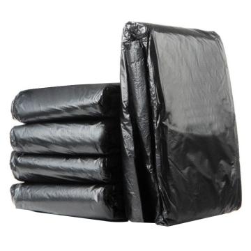 HYSTIC/海斯迪克 加厚手提黑色垃圾袋，HKY-85，黑色一次性手提式塑料袋（100只）70*90cm