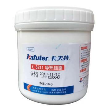 kafuter/卡夫特 耐高温散热膏导热硅脂,K-5211,白色,1kg/罐