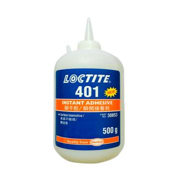 LOCTITE/乐泰 瞬干胶,Loctite 401 低粘度 表面不敏感,500g