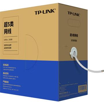 TP-LINK/普联 超五类非屏蔽网络工程线,TL-EC5E-305A,305米,0.5线径