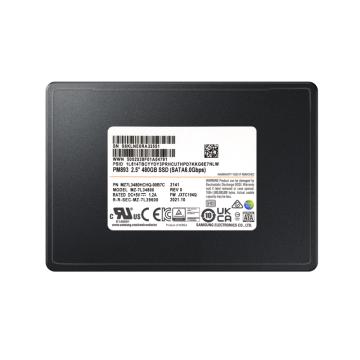三星 服务器固态硬盘,MZ7L3480HCHQ 读取密集型SSD PM893 480GB SATA接口 2.5inch