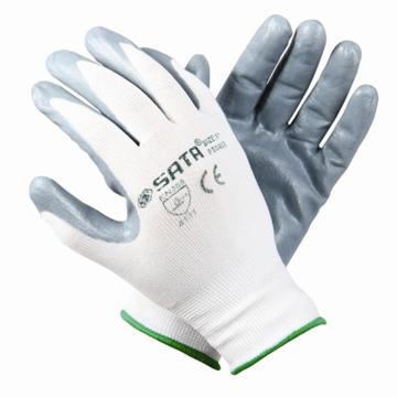 SATA/世达 丁腈涂层手套,FS0402,丁腈涂层耐油手套 掌浸