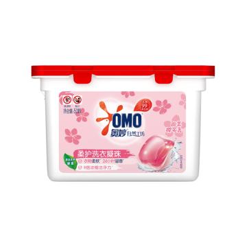OMO/奥妙 自然工坊樱花除菌洗衣凝珠 ,400g（50颗）