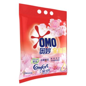 OMO/奥妙 全自动含金纺馨香精华无磷洗衣粉 ,1.7KG/袋