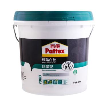 Pattex/百得 熊猫白乳胶环保型 ,708B ,9KG/桶
