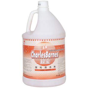 CHAOBAO/超宝 酸性清洁剂 ,1加仑 4桶/箱