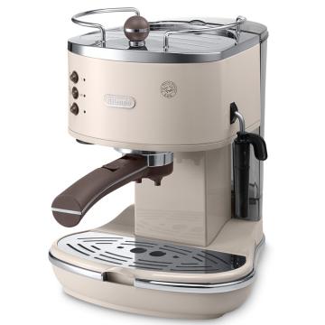 delonghi/德龙 复古系列泵压式咖啡机 ,甜蜜奶油色 ECO310.VBG