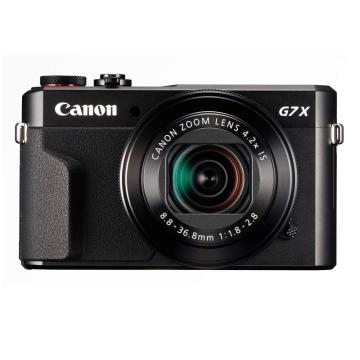 Canon/佳能 PowerShotG7X Mark II+64G卡 ,数码相机 黑色