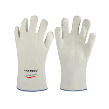 CASTONG/卡司顿 隔热手套 ,NFFF35-33 ,300°5指可接触食品耐高温手套