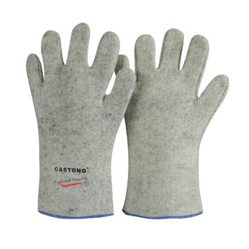 CASTONG/卡司顿 隔热手套 ,GKKK35-33 ,300°5指耐高温手套