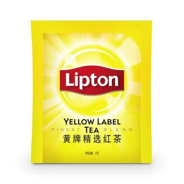 LIPTON/立顿 黄牌精选红茶纸茶包餐饮 ,E80 2g*80包 按盒起售