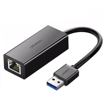 UGREEN/绿联 USB 3.0千兆网卡 ,CR111（20256）黑色