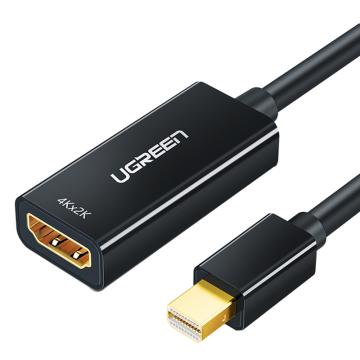 UGREEN/绿联 Mini DP转HDMI转换器 ,MD112（40360）小巧款 黑色
