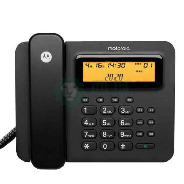 Motorola/摩托罗拉 录音电话机 ,CT800RC 黑色