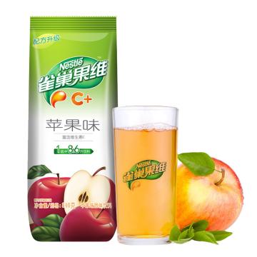 nestle/雀巢 冲饮果汁 ,840g 果维C苹果味 袋装