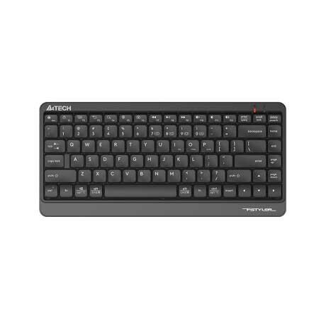 A4tech/双飞燕 ,FBK11 无线蓝牙小键盘 便携短款86键 灰色