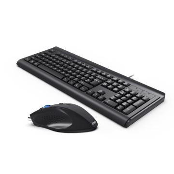 A4tech/双飞燕 ,KB-N9100 有线键鼠套装 黑色