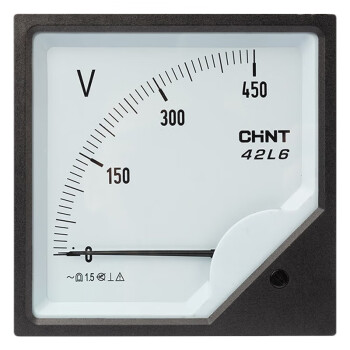 CHINT/正泰 42L6-V 指针式电压表 ,42L6-V 450V 直通 改进型.003