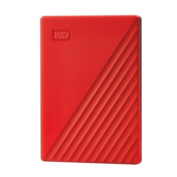 WD/西部数据 移动硬盘 ,1TB USB3.0移动硬盘My Passport随行版 2.5英寸 红色