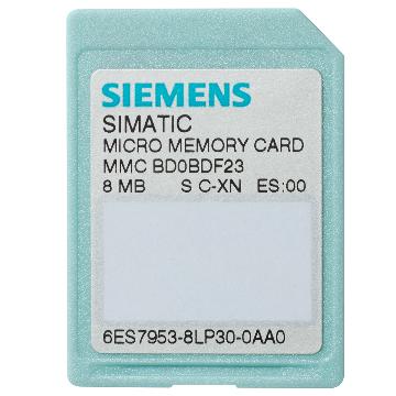 SIEMENS/西门子 存储卡MMC卡 ,6ES7953-8LM31-0AA0