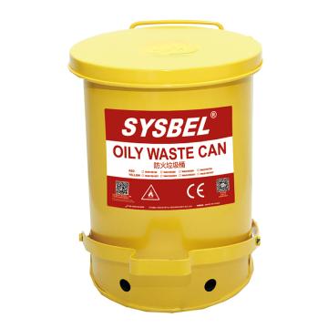 SYSBEL/西斯贝尔 防火垃圾桶（6加仑） ,WA8109100Y
