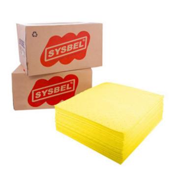 SYSBEL/西斯贝尔 防化类吸附棉片 ,40×50cm ,CP0001Y ,100片/箱