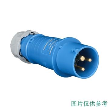 CHINT/正泰 工业防水插头 ,NTC1-316P6h/250V ,IP44 3P 16A 250V