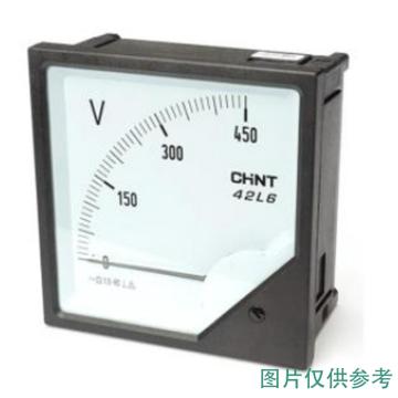 CHINT/正泰 42L6-V 指针式电压表 ,42L6-V 450V 直通 改进型.003