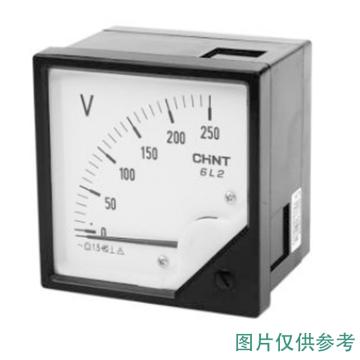CHINT/正泰 6L2-V 指针式电压表 ,6L2-V 450V 直通 改进型.003