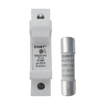 CHINT/正泰 NRZ28-20型光伏系统保护用熔断器，NRZ28-20 10A