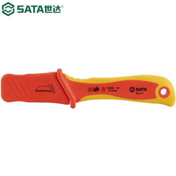 SATA/世达 VDE电缆剥线刀，直刃式，93472