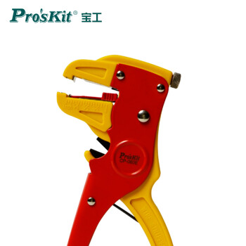 Pro'sKit/宝工 Pro'skit 鸭嘴型单扁平电缆自动剥线钳,0.2~4mm2,CP-080E